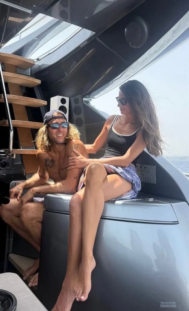 Rocío Crusset y Charlie Schein en su boda en Ibiza (INSTAGRAM).