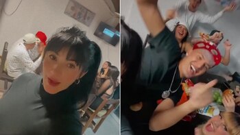 Una tía celebra el regreso