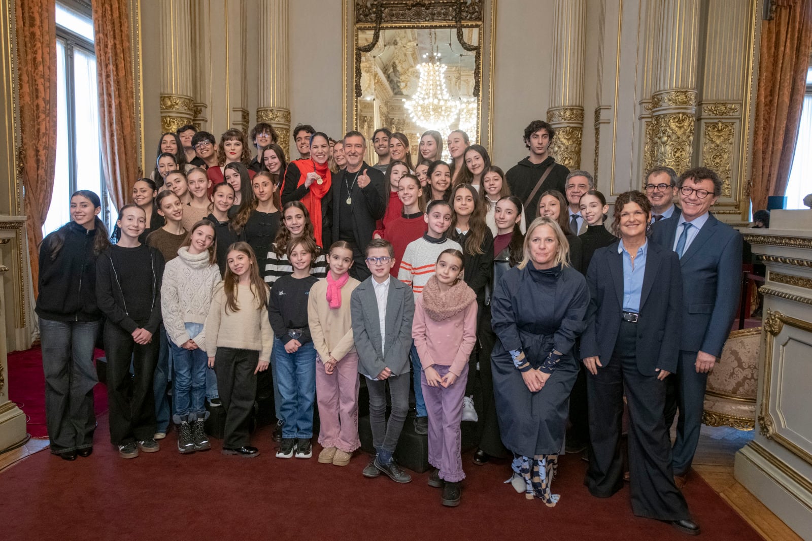 La institución recibe más de 1.700 alumnos por día (Foto: Teatro Colón)
