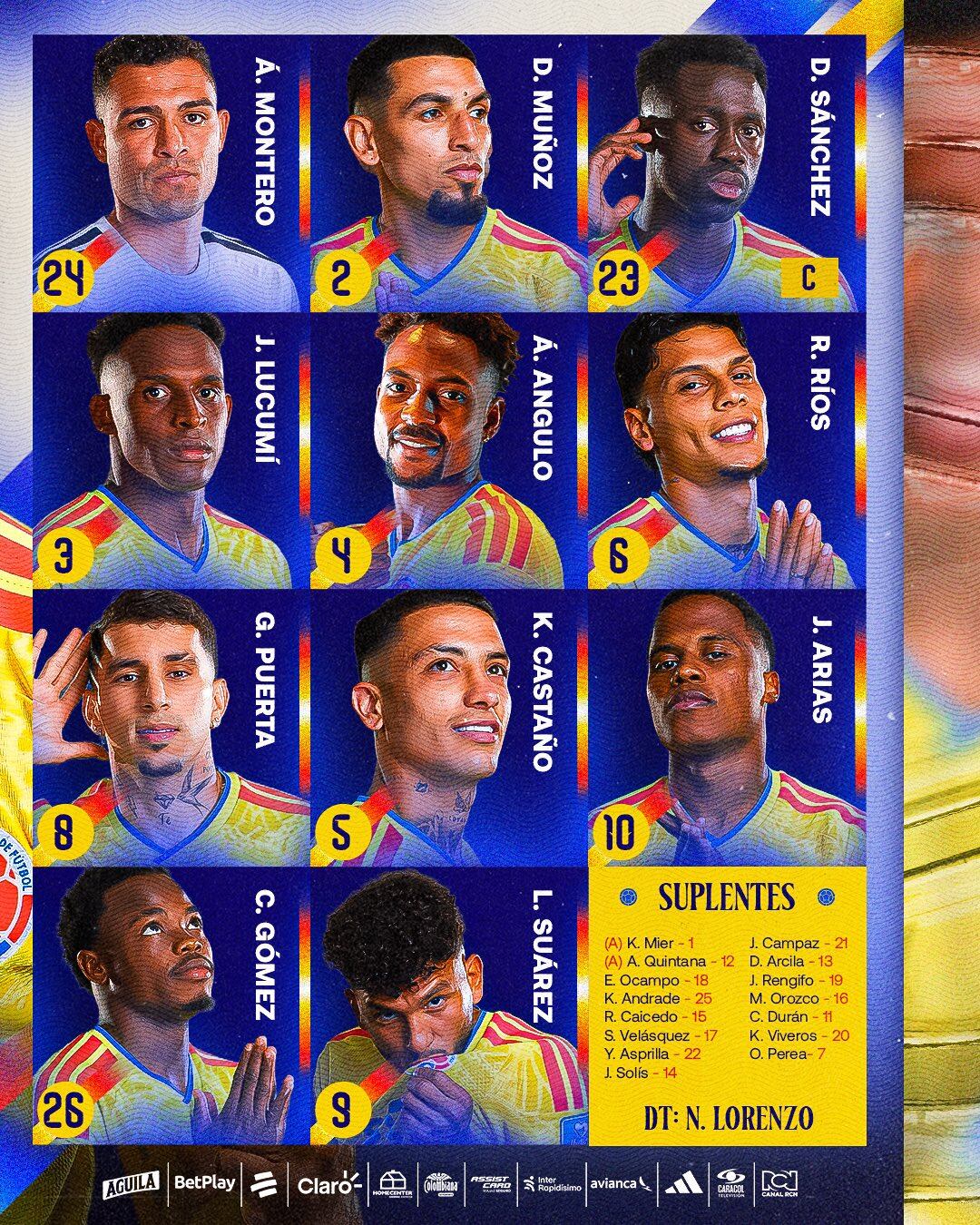 - crédito @fcfseleccioncol/X