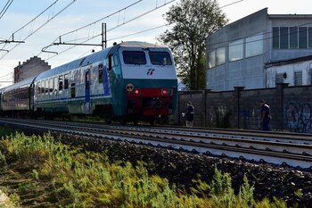Agentes de policía trabajan en