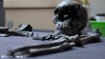 INAH reportó el hallazgo de