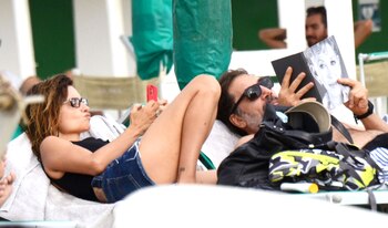 Vacaciones en familia. Penélope Cruz