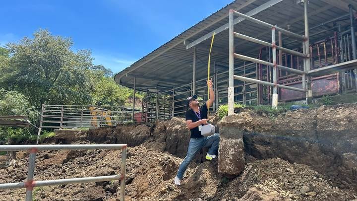 Isaac Guerra Araúz, investigador panameño y becario doctoral de la Senacyt, desarrolla estudios geofísicos para comprender los efectos del terremoto y mejorar los modelos de amenaza sísmica. Cortesía Senacyt