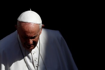 El papa Francisco. REUTERS/Guglielmo Mangiapane/Foto