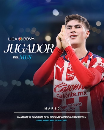 El joven futbolista es una pieza clave para las aspiraciones de Chivas en este torneo.