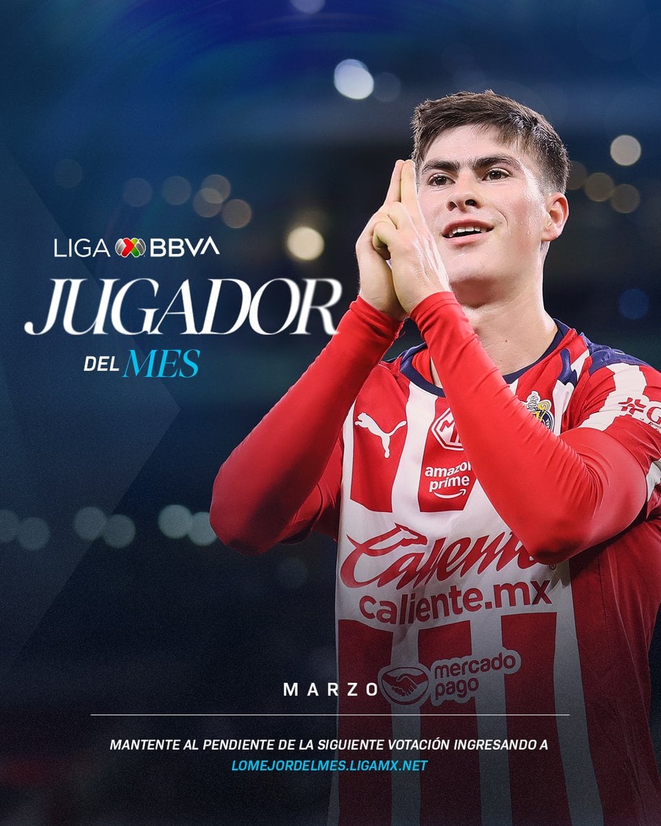 El joven futbolista es una pieza clave para las aspiraciones de Chivas en este torneo. (TW Liga MX)