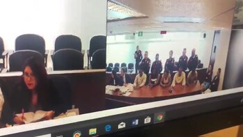 Esposa de Renato Ibarra se