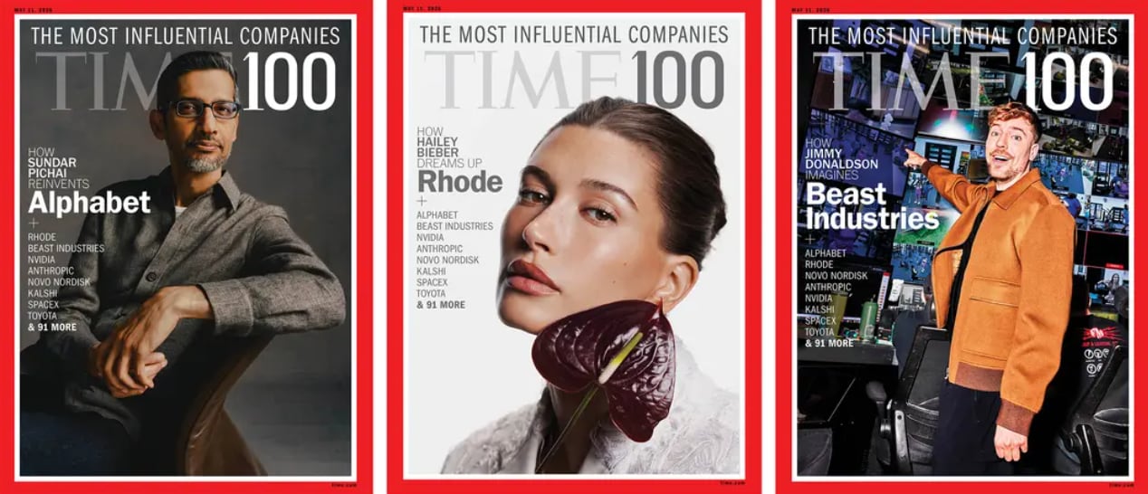 TIME reconoció a las 100 compañías más influyentes del mundo en su edición 2026, incluyendo a Mercado Libre como referente latinoamericano (Portadas Time)