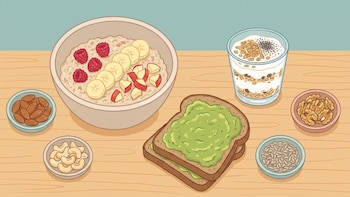 Desayuno y fibra: los alimentos que más aportan y cuánto se necesita consumir por día
