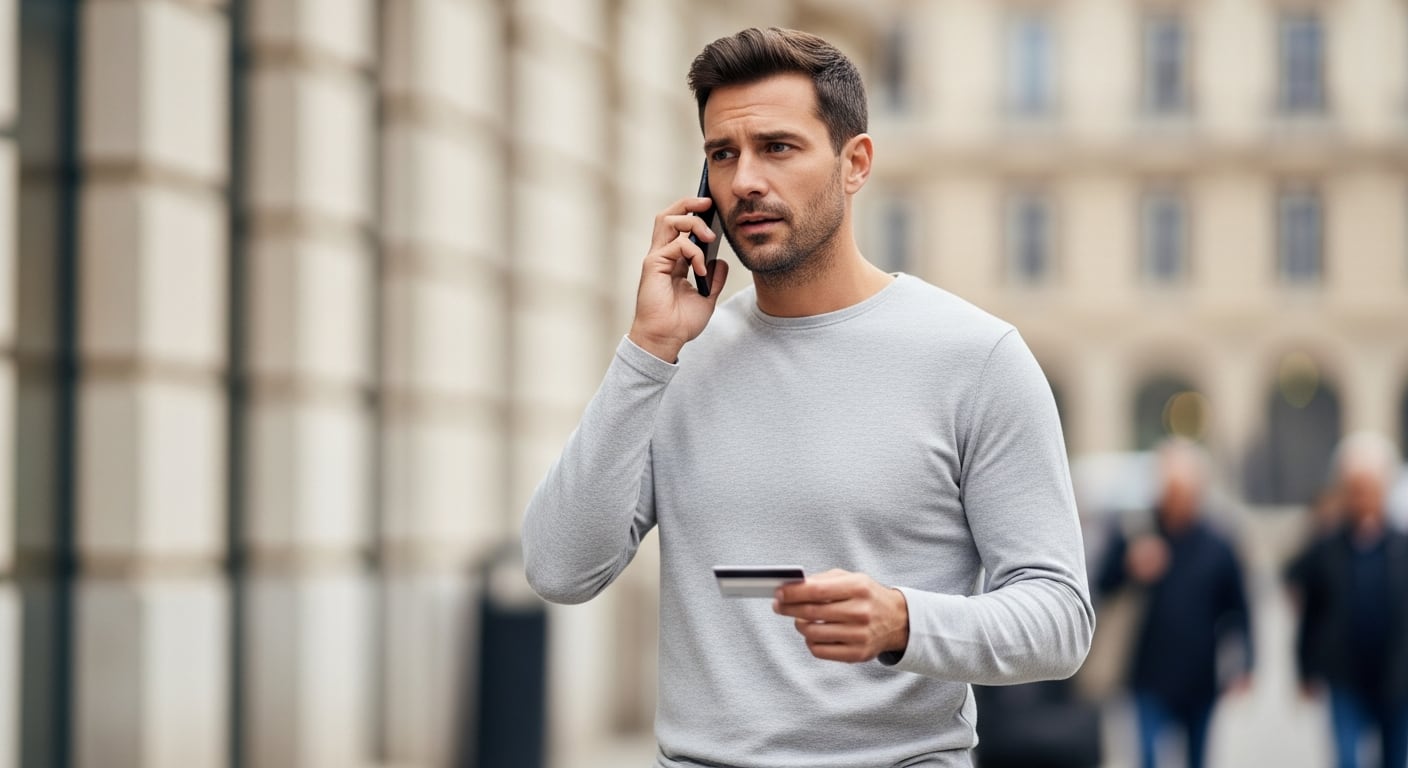 No se debe suministrar ningún dato de la tarjeta bancaria durante una comunicación desconocida. (Imagen Ilustrativa Infobae)
