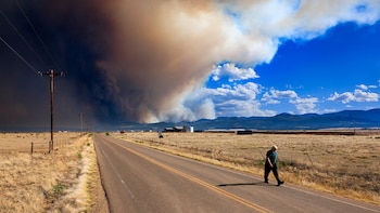 incendio forestal Aspen Acres