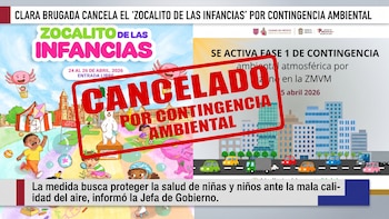 Gobierno de la CDMX cancela el Zocalito de las Infancias por contingencia ambiental