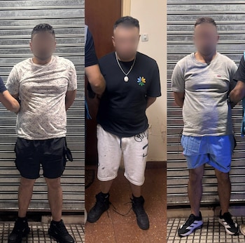 Detenidos en villa soldati