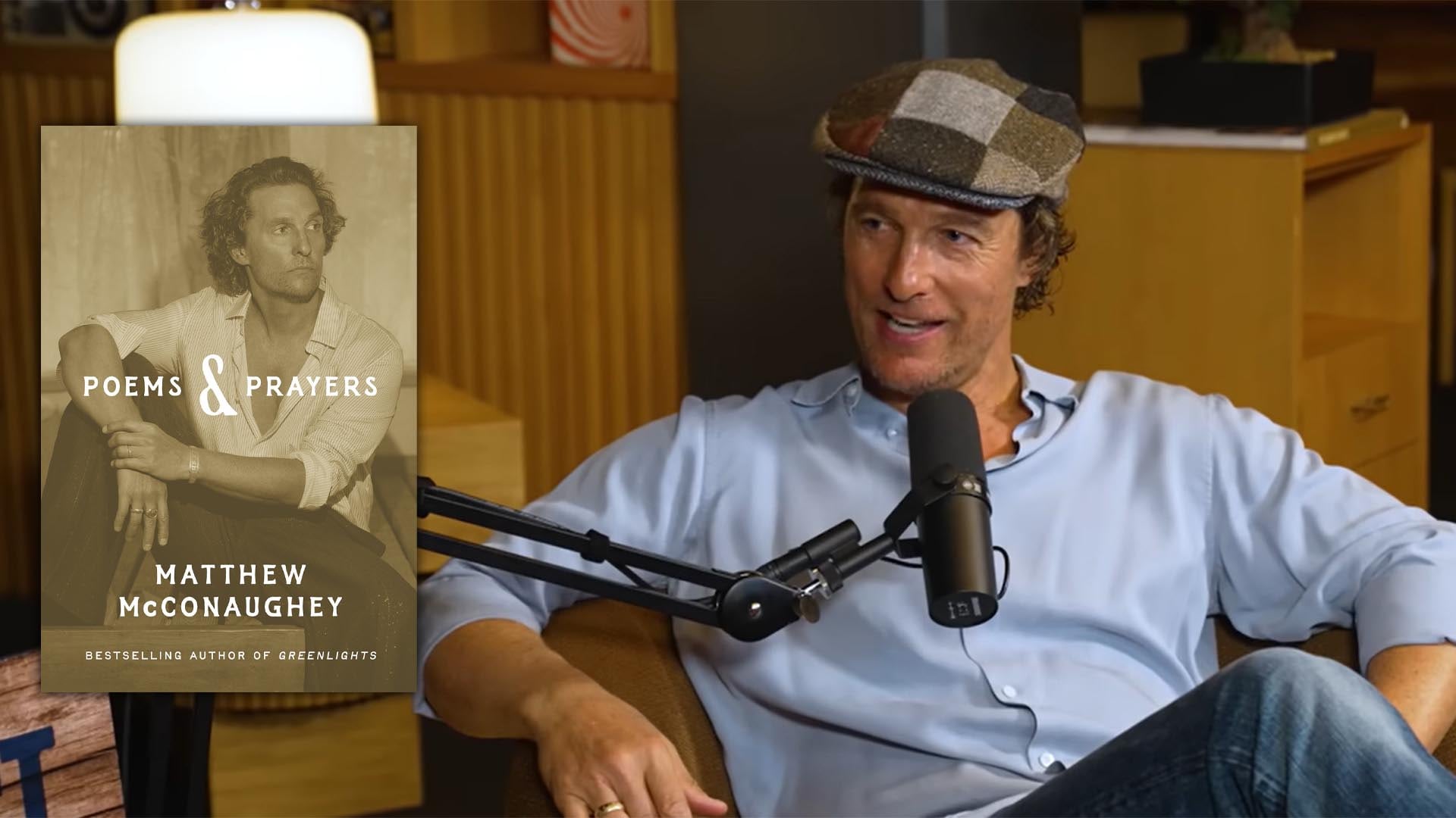 Matthew McConaughey es un éxito editorial con su libro