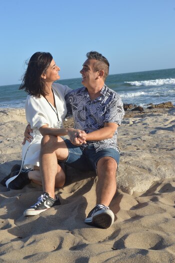 Nito y Milone en Punta Mogotes