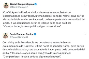 Esta fue la reacción de