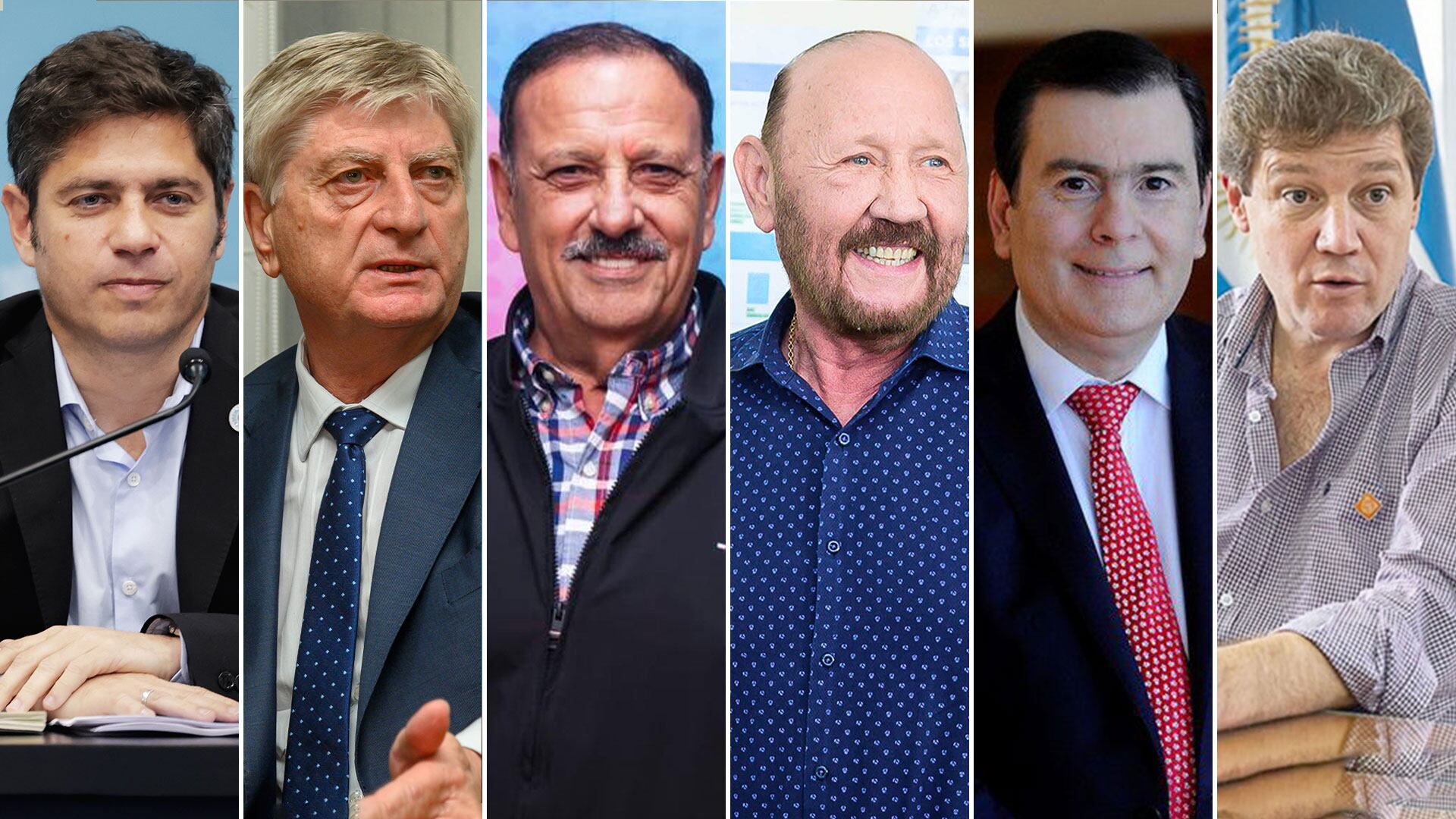 Los seis gobernadores de Fuerza Patria que mantienen una relación tirante con el gobierno de Milei