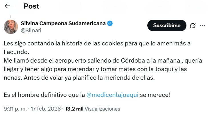El simple encargo de Pepas XL de Luck Ra para merendar con La Joaqui fue interpretado como un acto de ternura y dedicación