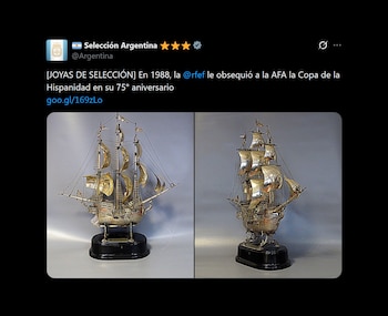 Amistoso entre Argentina y España en 1988