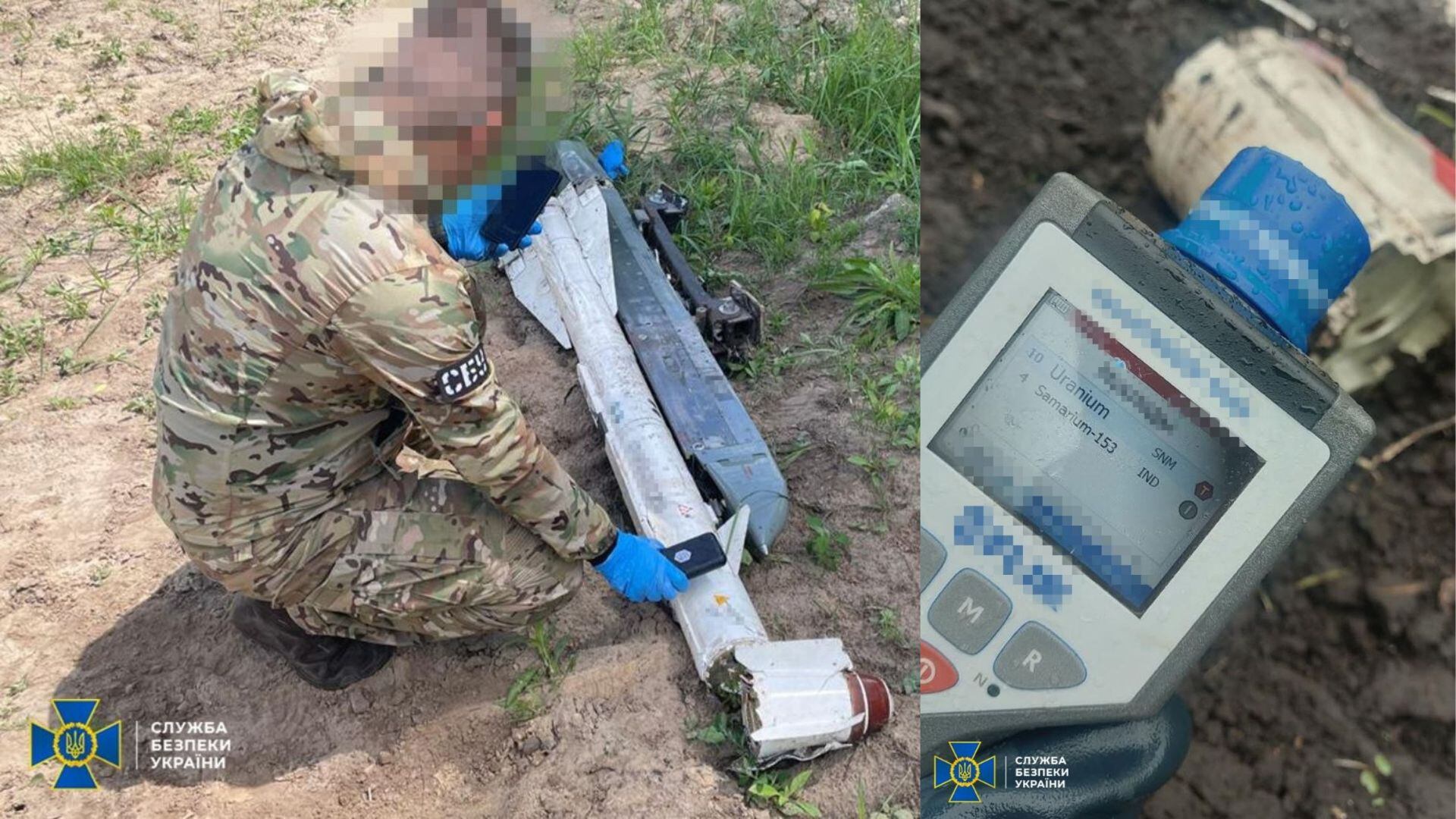 Ucrania advierte sobre restos de drones y misiles con radiación nuclear