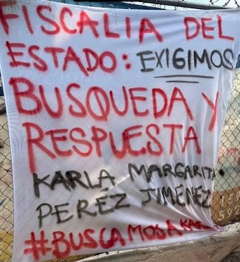 Familiares y amigos marcharon en Irapuato para exigir justicia por Karla Margarita.
