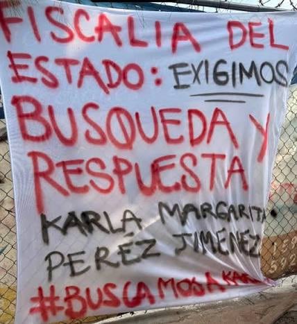 Familiares y amigos marcharon en Irapuato para exigir justicia por Karla Margarita.