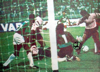 En el cuadro 'rosado' jugaba