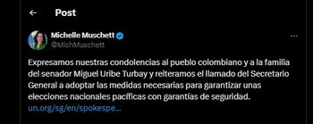 Michelle Muschett, alta funcionaria de
