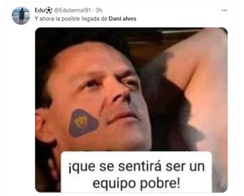 memes Dani Alves a Pumas
Pumas
dani alves
dani alves pumas
fichajes pumas
memes pumas