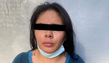 La pareja del capo fue