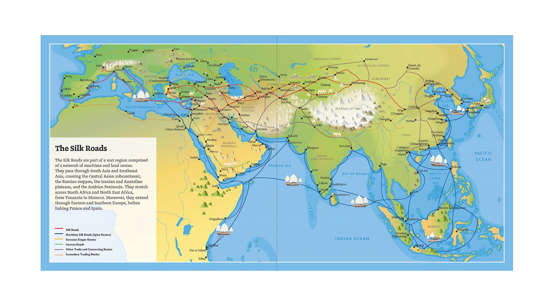 La Ruta Marítima de la Seda conectó Oriente y Occidente a través de un intenso comercio y mestizaje cultural (UNESCO)