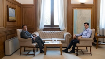 El gobernador Quintela se reunió