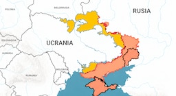 Qué territorios podría perder Ucrania si las fronteras con Rusia se fijan donde está hoy el frente de batalla