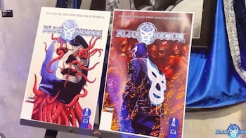 Blue Demon Jr. protagoniza un nuevo cómic presentado en la San Diego Comic-Con 2026 con una historia llena de misterio