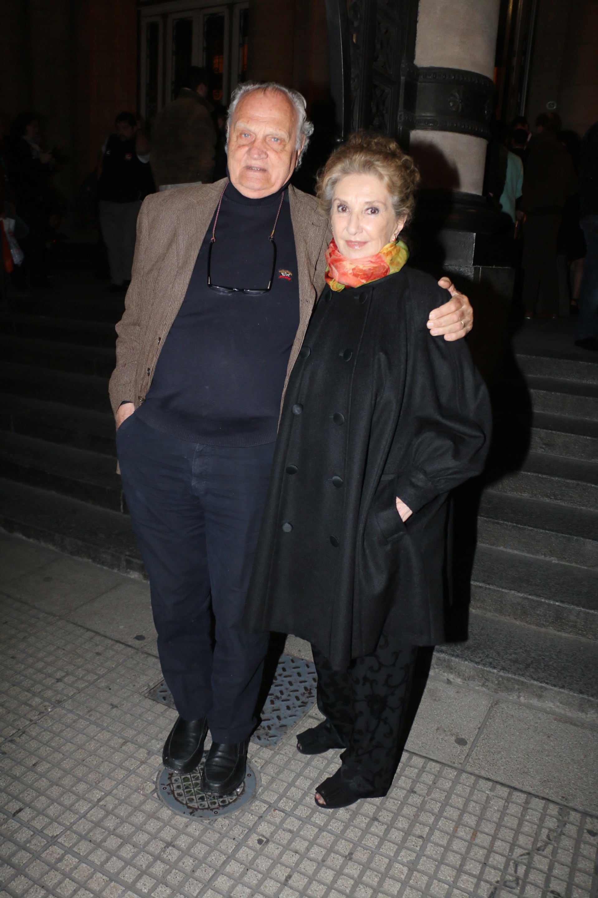 La actriz y su marido, Eduardo Le Poole