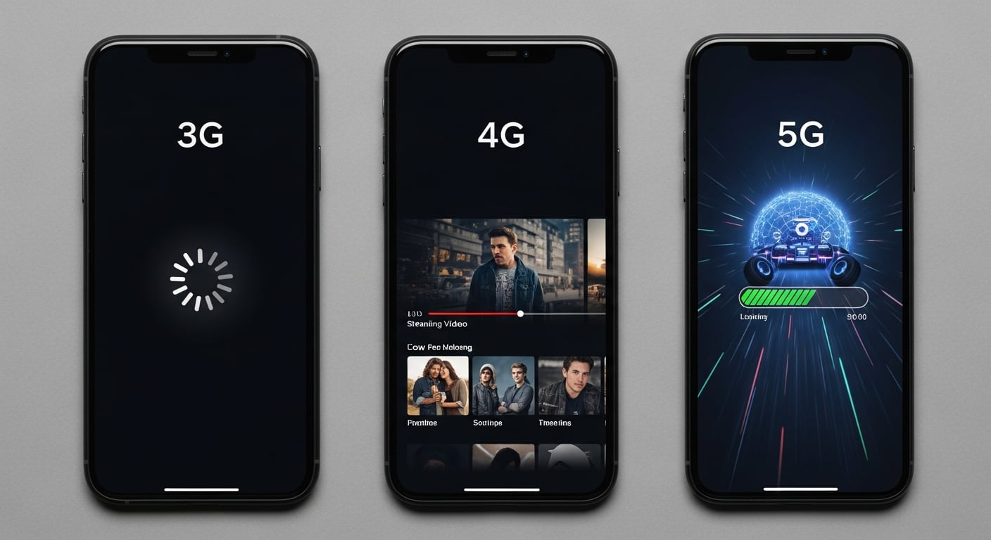 Cuáles son las diferencias entre 3G, 4G y 5G y cuál es más rápida