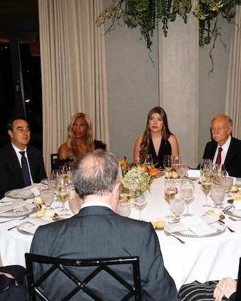 La infanta Sofía, junto a