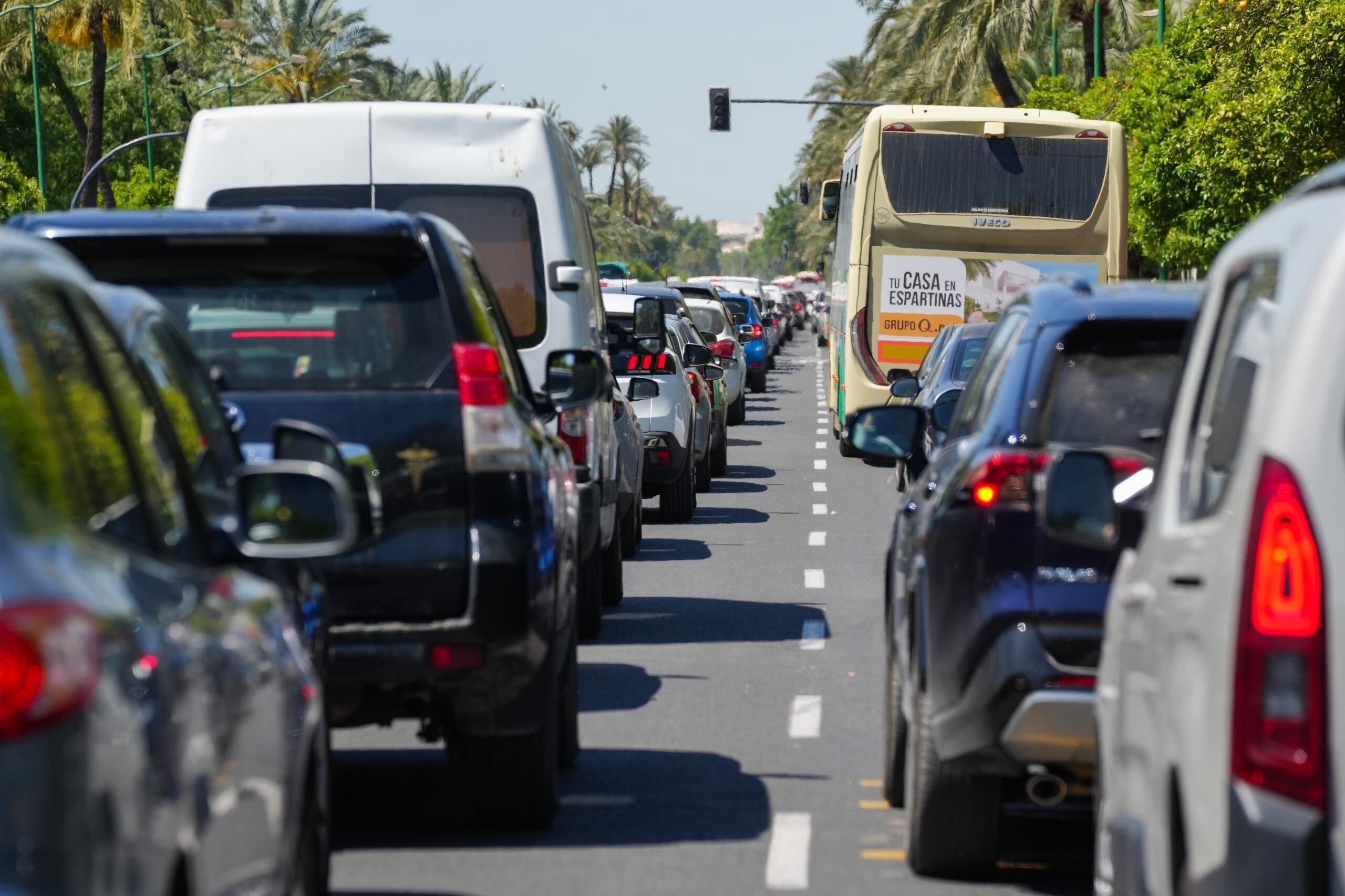 Atascos provocan ansiedad y accidentes. (María José López//EUROPA PRESS)