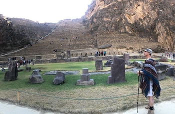 Sergio Mayer en Ollantaytambo, uno