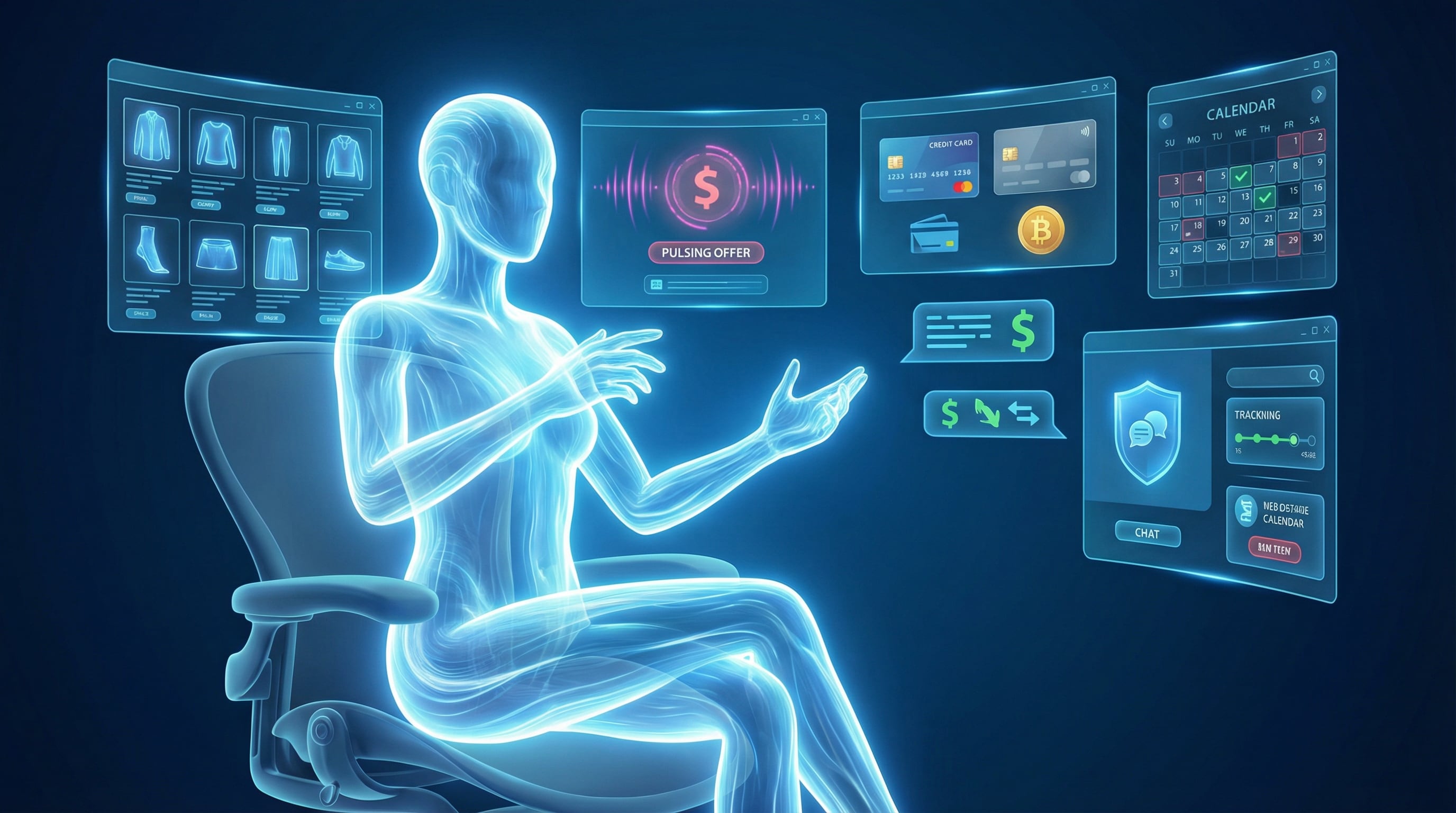 La agentización permite que una persona encargue a un sistema de inteligencia artificial compras y pagos, con reglas establecidas previamente. (Imagen Ilustrativa Infobae)