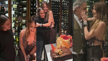 La fiesta de Vero Lozano por sus 56 años: el abrazo con su hija, el beso con Corcho Rodríguez y diversión con amigos