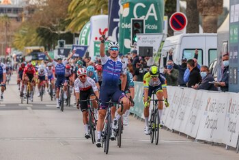 El ciclista neerlandés, Fabio Jakobsen,