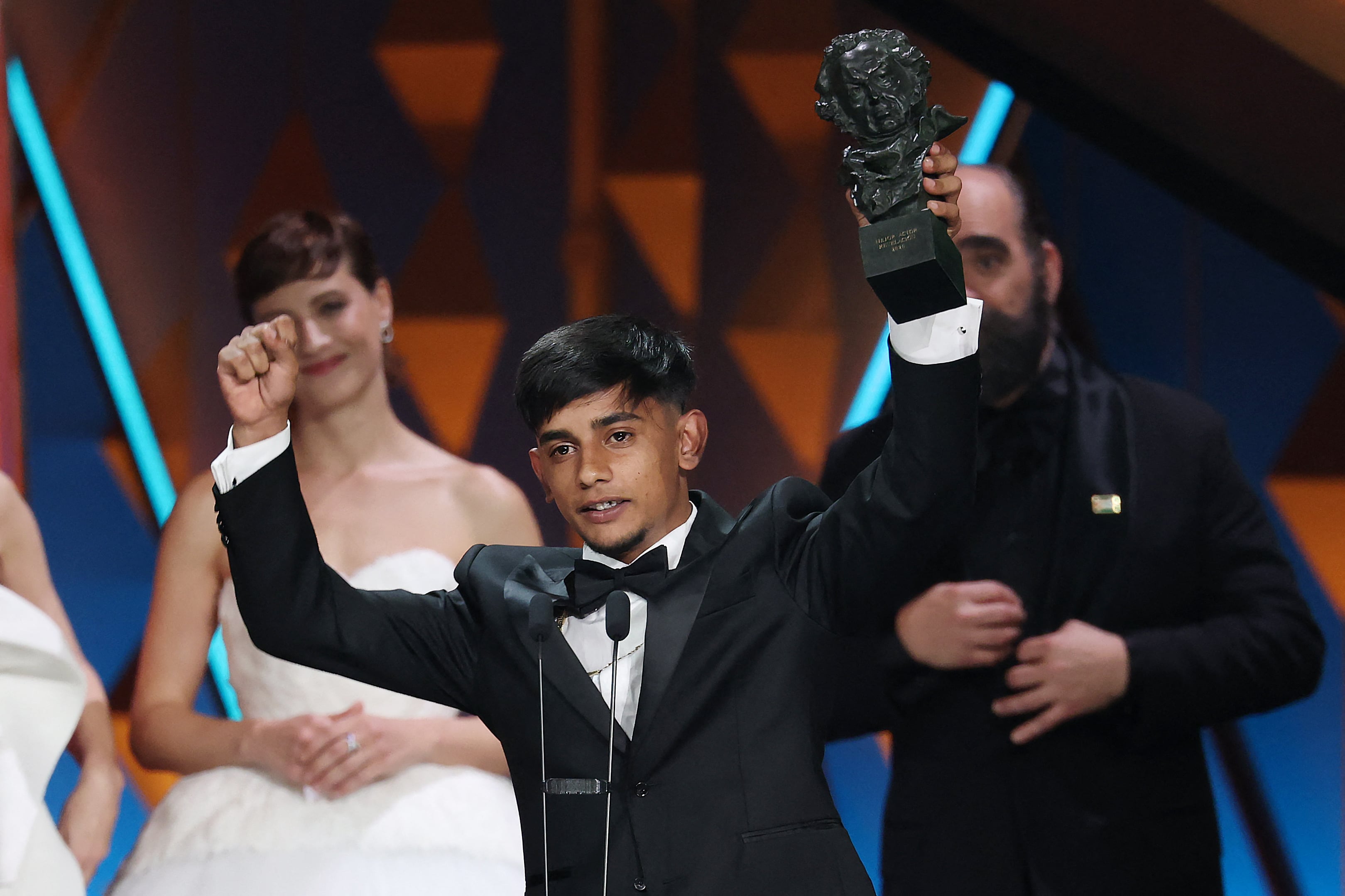 El joven actor español Antonio