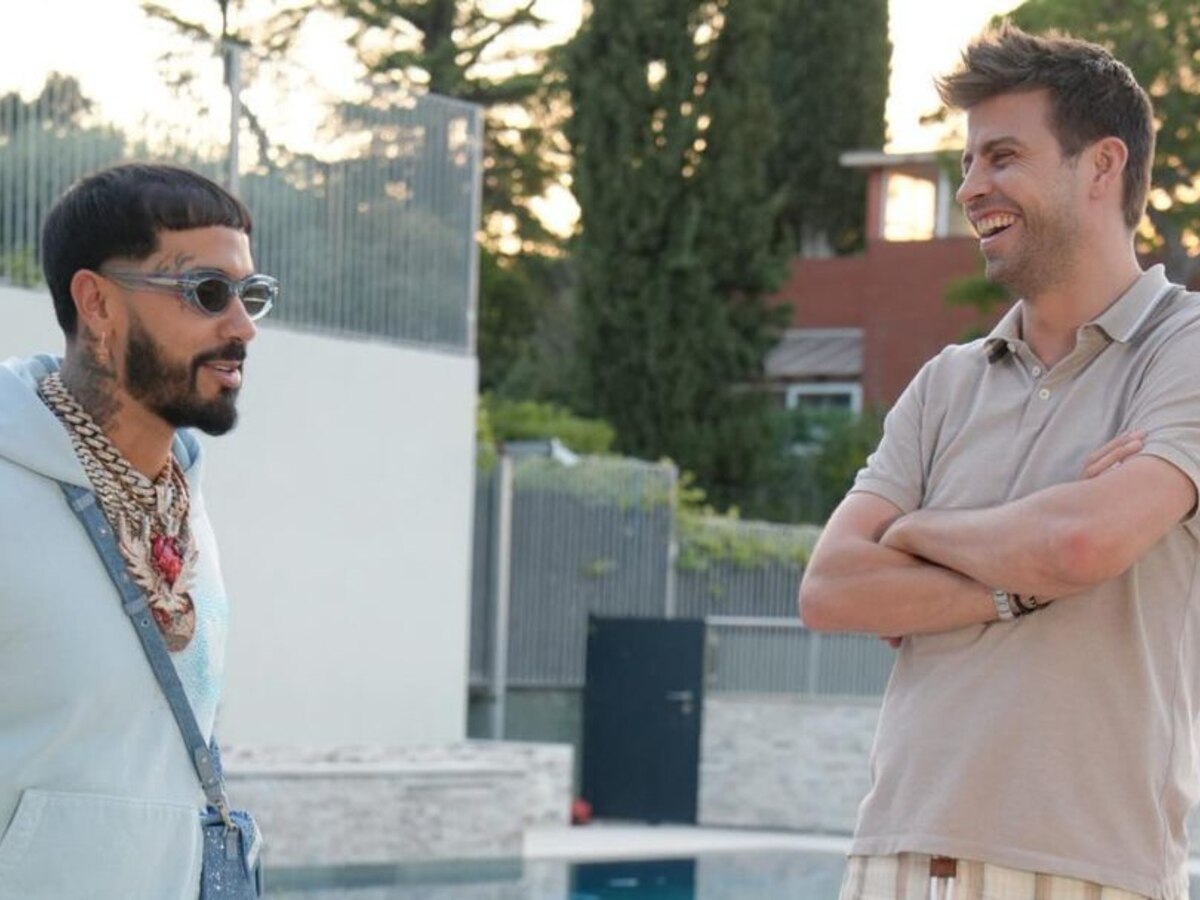 Anuel AA publicó imagen junto a Gerard Piqué: los más odiados pero los más amados - Infobae