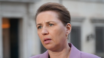 La primera ministra de Dinamarca