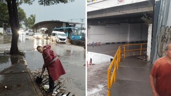 Así quedaron las calles de