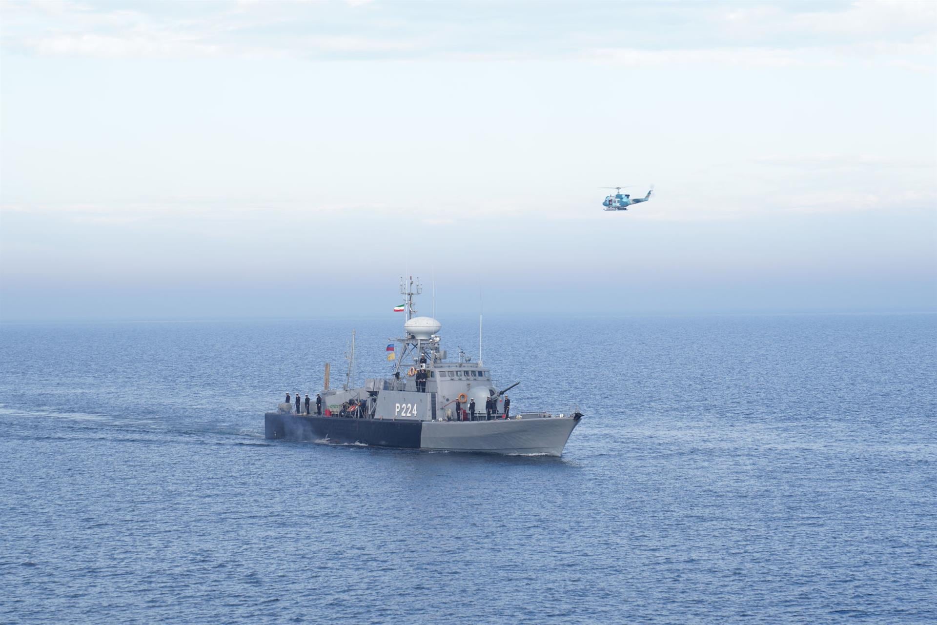 Irán cerró partes del estrecho de Ormuz en medio de maniobras militares (Europa Press)