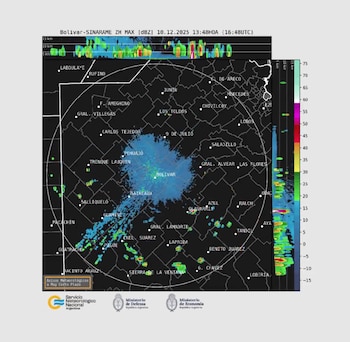 Localidades como Bolívar, Pehuajó, Tandil