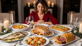 Cinco platos de fondo para